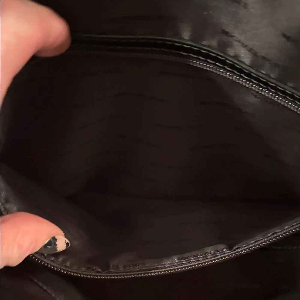 Michael Kors Sadie patent leather Black Satchel